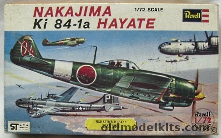 Revell 1/72 Nakajima Ki-84-1a Hayate 'Frank', H637-100 plastic model kit